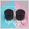 Caja de Plástico Negro PP para Crema 50g Botella Cilíndrica para Crema Botella para Mascarilla 50g Botella de Relleno para Belleza Caja Redonda para Ungüento