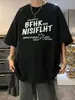 Camiseta de Manga Corta para Hombre Verano 2026 Nueva Marca Americana de Moda Ins Moda Holgada y Versátil Cuello Redondo Camiseta Casual Ropa para Hombre