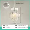 Candelabro de Cristal Rosa Crema Estilo Francés Mariposa, Lámpara de Alto Nivel para Restaurante Bar, Candelabro Estilo Diseñador para Vestidor