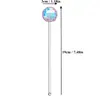 LT Transfronterizo 3cm Bola PET Agitador Acrílico para Vino Cóctel Bola de Discoteca Agitador para Bebidas