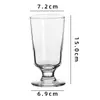 Taza de Cerveza Artesanal Taza para Agua con Gas Restaurante de Celebridad de Internet Taza para Jugo Bebida Fría Copa para Bebida de Cóctel
