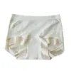 Pantaletas Lisas para Mujer con Levantamiento de Glúteos y Control de Abdomen, Tejido Jacquard Transpirable Antibacteriano, Refuerzo Antibacteriano, Bragas para Mujer que Moldean la Cadera y Controlan el Abdomen