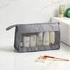 Bolsa de Cosméticos Triangular de Grande Capacidade, Bolsa de Armazenamento de Cosméticos, Bolsa de Banho Portátil, Bolsa de Higiene Pessoal para Viagem, Artefato de Negócios para Viagem de Negócios