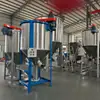 Mezcladora Vertical Grande de Acero Inoxidable Mezclador de Gránulos Industrial para Moldeo por Inyección Máquina Mezcladora de Plástico Espiral Automática de 1 Tonelada
