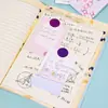 Notas Adhesivas Largas 6.8*10.8CM Estilo Ins Alta Estética Material para Diario DIY Papel para Mensajes Despegable No Adhesivo