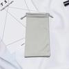 Estojo Dobrável Redondo Portátil para Óculos, Bolsa Macia Dobrável Triangular para Óculos, Bolsa Magnética de Alta Qualidade para Óculos em Estoque