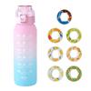 Garrafas de Água Criativas Populares Cuidadosamente Selecionadas, Copos Esportivos de Fitness de Luxo em Tritan com Aroma a Palito para Meninas