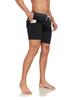Pantalones Cortos de Verano Nuevos para Hombre Transfronterizos, Modernos Shorts de Playa para Vacaciones, Talla Grande para Hombre con Forro de Seda de Leche de Cuatro Esquinas