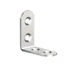Soporte de ángulo recto en L de acero inoxidable engrosado para esquina 90 grados conector de muebles soporte de esquina soporte de estante se puede enviar directamente