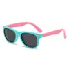 Nuevas Gafas de Sol Polarizadas para Niños de Silicona con Uñas de Arroz, Marco Cuadrado Pequeño Lindo Personalizado, Gafas de Sol de Goma Suave Ultraligeras para Bebé para Protección Solar
