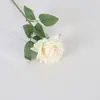 Buquê de rosa artificial hidratante de alta qualidade com toque macio para sala de estar, mesa de jantar, decoração de hotel, arranjo floral e decoração de casa