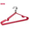 Cabide Antiderrapante Revestido de Plástico Cabide de Metal Cabideiro para Roupas de Adultos e Crianças Cabide Doméstico Sem Marca Fabricante Atacado