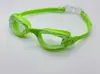 Gafas de natación para niños para Amazon transfronterizo, gafas de natación de silicona con puente nasal de una sola pieza, antivaho, impermeables, color degradado, gafas de natación unisex