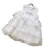 Vestido Chaleco para Niñas Ningli Verano Nuevo Vestido de Princesa de Malla para Niños Vestido de Pastel Dulce y Lindo para Bebé