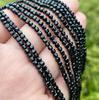 Pulsera, collar y pendientes de turmalina negra natural sin optimizar con cuentas cortadas, accesorios de joyería para mujer, venta al por mayor