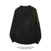 Novedad Otoño 2026 Estilo Hong Kong Blanco Talla Grande Cuello Redondo Manga Larga Camiseta M-5X HT26896-TeP18