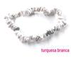 Pulseira Irregular de Pedras Naturais Coloridas Estilo Coreano Moda Feminina Pulseira Elástica Fornecimento Transfronteiriço Ágata Rosa Ametista