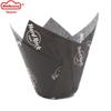 Forminhas de Papel para Bolo Tulipa Atacado Suportes de Papel para Bolo Grau Alimentício à Prova de Óleo e Resistentes a Altas Temperaturas Forminhas de Papel para Muffins Copos Chama