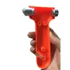Suministros para automóviles martillo multifunción dos en uno martillo sólido de emergencia para salvar vidas martillo de seguridad para escape de autobús romper ventana en caja