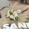 Botones de Resina de Colores con Forma de Flor, Botones Étnicos Estilo Chino Hanfu, Traje Tang, Cheongsam, Accesorios para Ropa