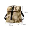 Nueva Bolsa para Lonchera Camuflaje Transfronteriza, Bolsa Térmica Portátil de Gran Capacidad, Bolsa Portátil para Lonchera de Viaje, Bolsa Bento