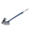 Set de Cepillos de Limpieza, Cabezal de Cepillo Doble Cara para Baño, Cepillo para Inodoro, Cepillo de Limpieza para Inodoro, Cepillo para Inodoro de Mango Largo
