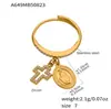 Anillo de Concha de Diamante con Patrón Romano de Azúcar Anillo Geométrico de Lujo Ligero para Dedo Índice Joyería para Mujer que No se Desvanece Joyería para la Mano Fabricante Venta al por Mayor