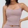 Zechuang Camiseta sin Mangas de Yoga con Sensación de Segunda Piel Espalda Cruzada Ajustada Sujetador Deportivo para Exteriores Chaleco Deportivo para Correr Fitness 4518