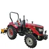 Trator a Diesel Agrícola Tração nas Quatro Rodas Rei da Estufa 504 com Rotativa para Valas e Camalhões Micro-Rotativa Multifuncional para Preparo de Solo