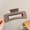 Presilha de Cabelo de Acrílico Tubarão de Verão Inspirada em Celebridades, Presilha de Garra Grande para Mulheres, Acessório de Cabelo para Coque Despojado, Presilha Essencial para Cabelos Grossos