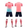 Traje de Uniforme de Fútbol de Tablero de Luz para Hombres, Adultos y Niños, Uniforme de Entrenamiento para Juego, Jersey de Manga Corta para Deportes de Equipo con Número Impreso