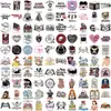 100 Adesivos Novos da Série de Livros para Leitura Escura Graffiti para Decorar Tablets, Celulares, Copos de Água, Adesivos Impermeáveis de PVC