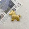 Crachá Corporativo Personalizado Logo Ouro Puro 999 Fique Rico Imediatamente Chaveiro Fique Rico Pingente para Bolsa de Celular