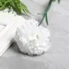 Flores Artificiais Cravo Decoração de Casa Flores Falsas Casamento Projeto ao Ar Livre Material DIY Arranjo de Flores Flores de Seda Fabricante Transfronteiriço