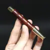 Estilo bambú caoba portacigarrillos madera pulida compacto portátil portacigarrillos con filtro fabricantes de regalos suministro