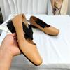 Em Estoque, Envia Imediatamente! Sapatos Mary Jane Ballet Retro Francês Versátil de Bico Quadrado Nariz de Porco Tira Cruzada Salto Grosso para Mulheres