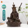 Estátuas de Buda Mestre Nascido do Lótus Decoração de Buda Tântrico Nepal Artesanal 7 Polegadas Cobre Mestre Nascido do Lótus