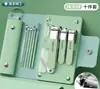 Set Portátil de Cortaúñas de Acero Inoxidable Herramientas de Manicura Tijeras para Uñas de Alta Calidad Cortauñas Al por Mayor Logo