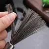 Escova de Limpeza para Panelas de Aço Inoxidável, Escova de Limpeza Doméstica de Arame de Aço, Remove Sujeira, Escova de Limpeza para Panelas Doméstica Não Danifica, Ferramenta de Limpeza para Panelas e Tigelas, Escova de Arame de Aço