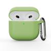 Adecuado para AirPods 4 3 2 Funda Protectora de Silicona Gruesa de Una Pieza Audífonos Bluetooth Apple Pro3 Funda Suave para Auriculares