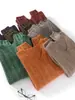 26AW Nuevo Jersey de Seda Cachemira de una Pieza Cuello en V Manga Larga Rayado Color Sólido Prenda Base Superior