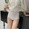 Meizhai Calcinha de Cintura Alta Feminina Abdômen Tinling Hip Tinty Tinling menina gordinha plus size Antibacteriano Não Puro Algodão Triângulo Shorts