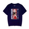 Camiseta de anime spy play house de gran venta, moderna y genial para adolescentes, de primavera y verano, de algodón de manga corta para hombre y mujer