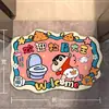 Alfombra Absorbente de Tierra de Diatomeas Dopamina para Entrada de Baño, Alfombrilla de Pie de Secado Rápido, Alfombrilla para Inodoro
