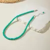 Joyería Transfronteriza Europea y Americana, Collar de Cuentas Estilo Dulce-Cool Oscuro, Set de Joyería de Pendientes Acrílicos Estilo Ins