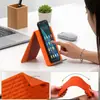 Soporte Flexible para Teléfono Móvil, Soporte de Escritorio de Silicona para Tableta y Portátil, Soporte Creativo Plegable y Deformable para Personas Perezosas, Accesorio de Viaje