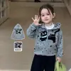 Roupas Infantis ZheLi Outono 2026 Moda Nova Roupa de Outono para Crianças Jaqueta e Calça Roupas para Bebê Menina