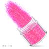 Juego de 12 lentejuelas con purpurina y polvo láser degradado para decoración de uñas con diseño de explosiones transfronterizas en color rosa