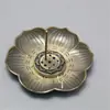 Placa Criativa Nova para Incenso com Escultura de Flor de Ameixa Suporte para Incenso Suporte para Incenso Suporte para Incenso Bobina de Incenso Linha de Incenso Queimador de Incenso Vertical Suporte para Incenso