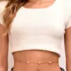 Europeu e Americano Sexy Pearl Body Chain Cadeia de Cintura Hawaii Beach Cadeia de Cintura Europeu e Americano Cadeia de Cintura BodyChain